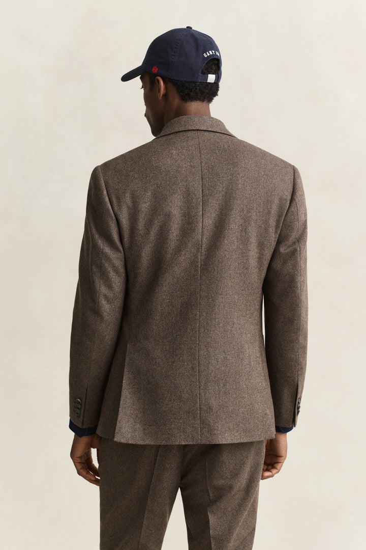 GANT Wool Herringbone Suit Jacket/Sako 7706385