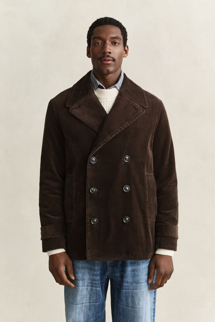 GANT Corduroy Peacoat/Kaput 7006672