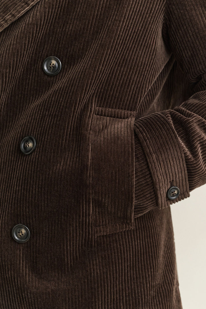 GANT Corduroy Peacoat/Kaput 7006672