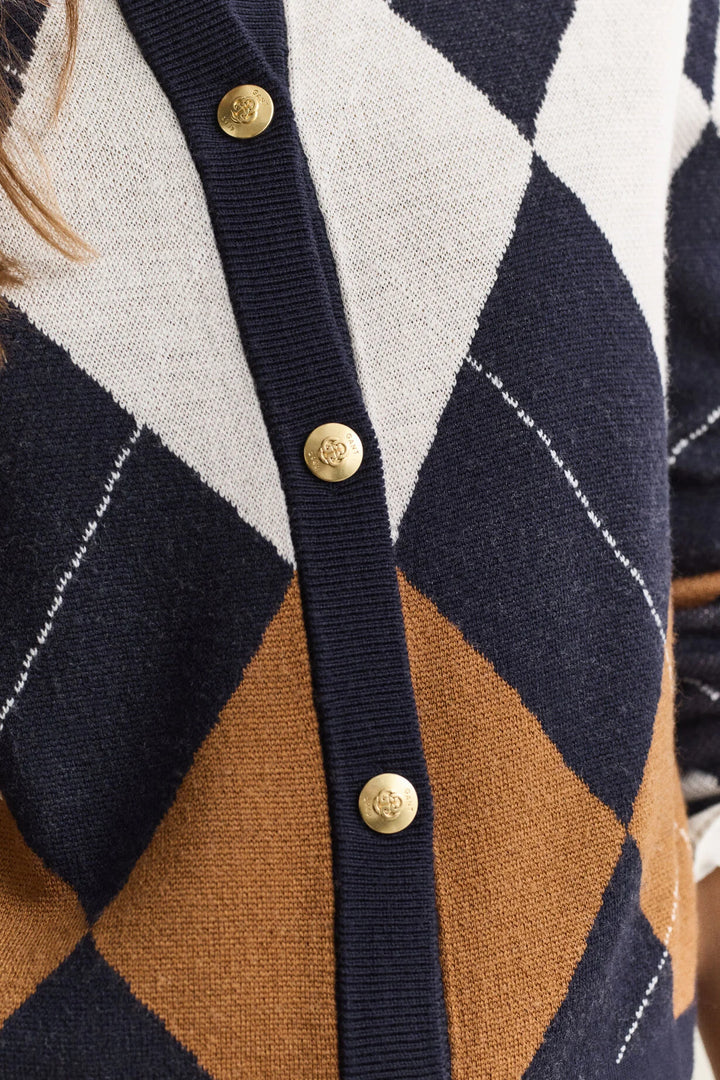 GANT Argyle Cardigan/Pulover 4802169