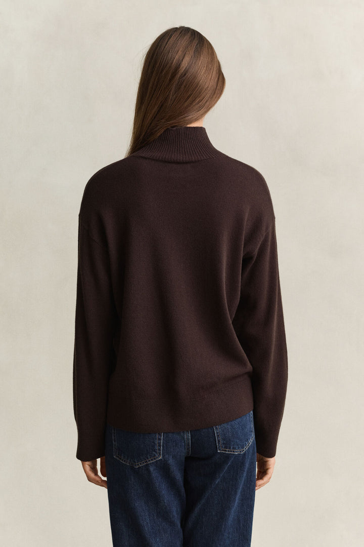 GANT Superfine Lambswool Mock Neck Sweater/Pulover 4802422