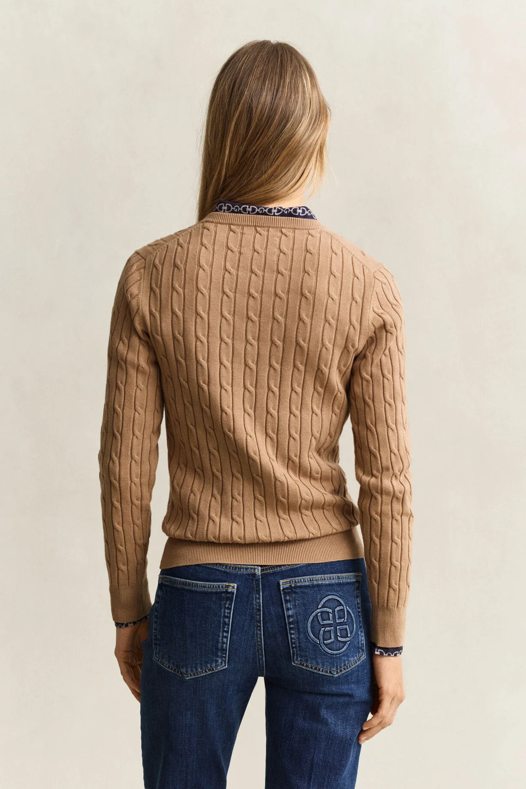 GANT Classic Cable Knit Sweater/Pulover 4800101