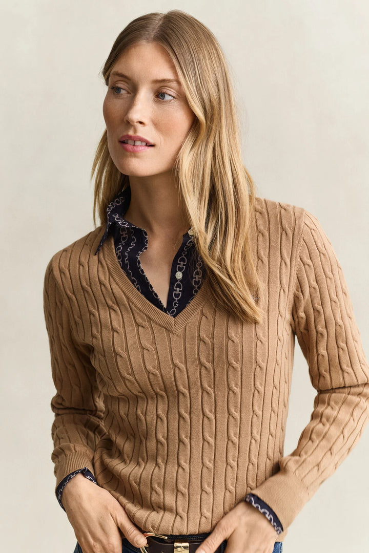 GANT Classic Cable Knit Sweater/Pulover 4800101