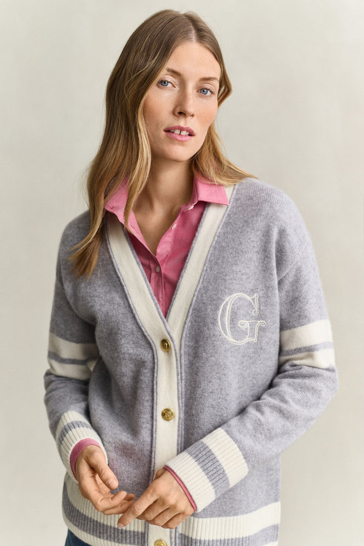 GANT Varsity Cardigan/Pulover 4802172