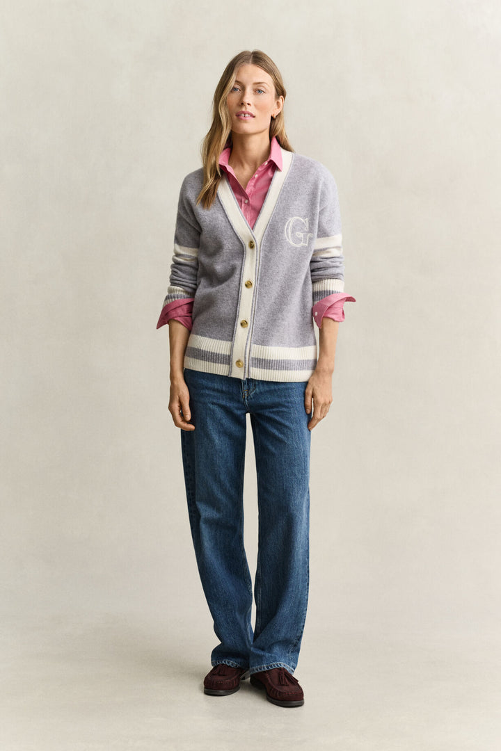 GANT Varsity Cardigan/Pulover 4802172