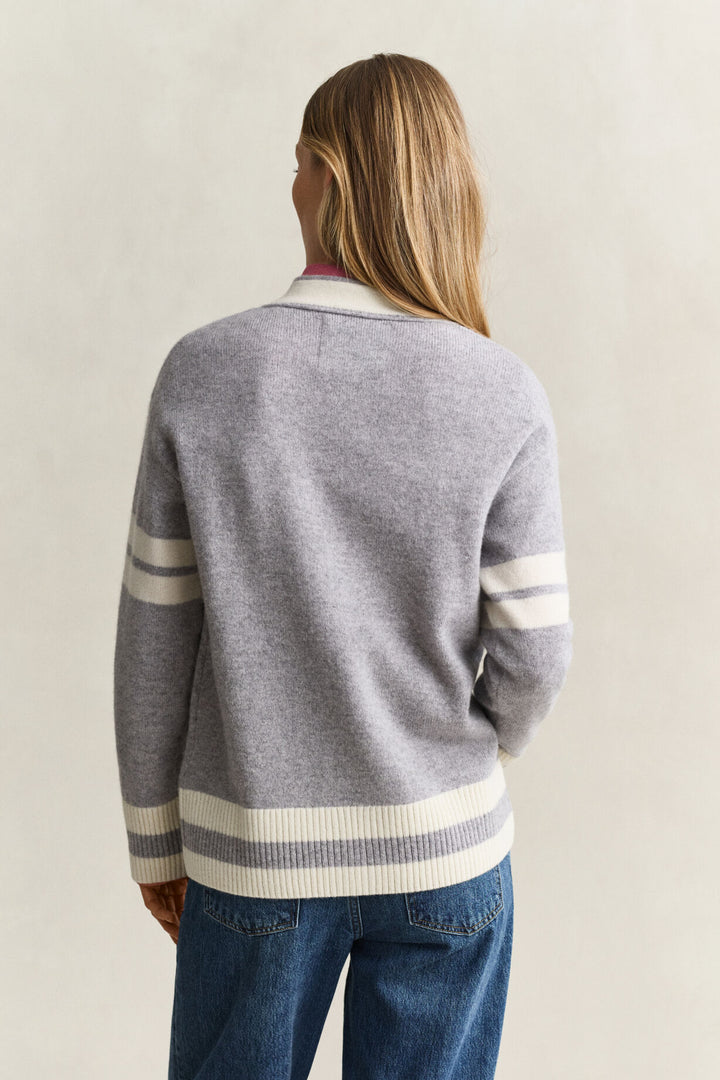 GANT Varsity Cardigan/Pulover 4802172