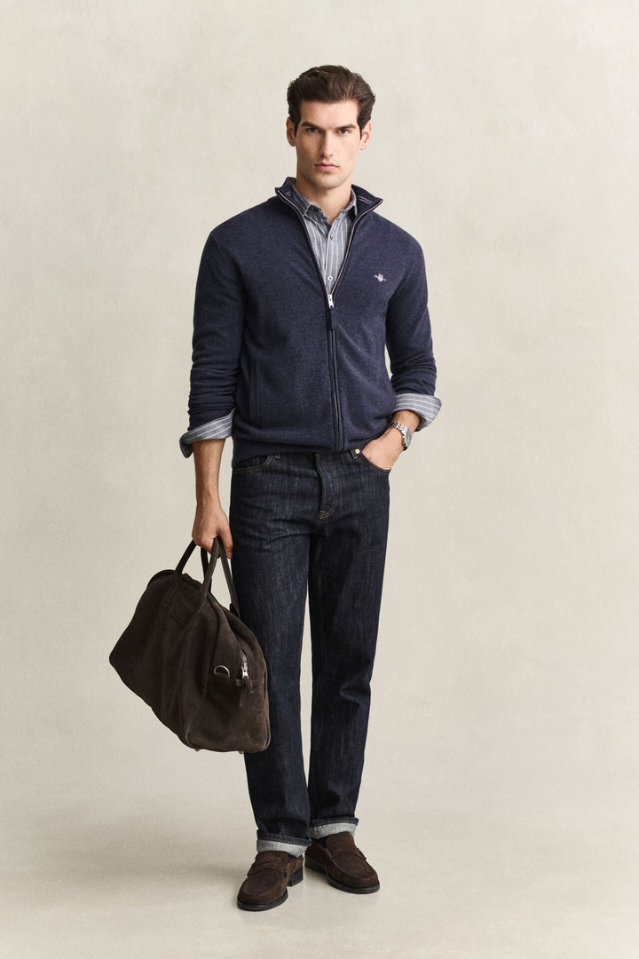 GANT Lambswool Zip Cardigan /Pulover 87314