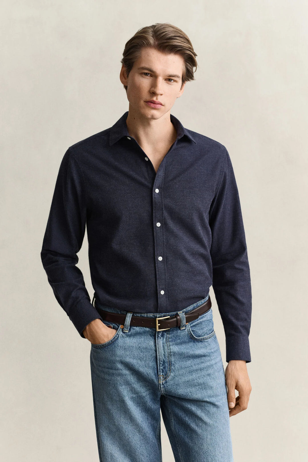 GANT Flannel Mélange Shirt /Košulja 3263016