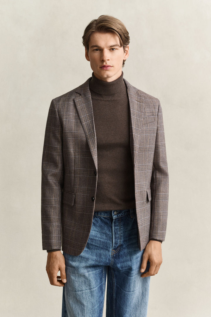 GANT Checked Wool Suit Jacket/Sako 7706384