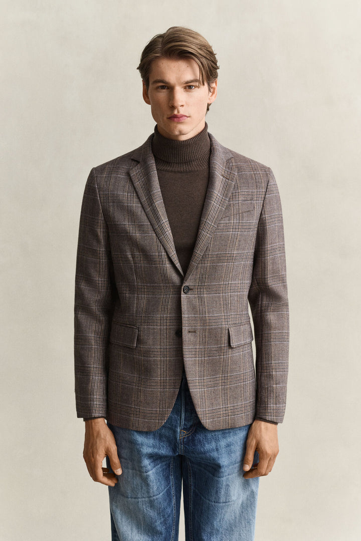 GANT Checked Wool Suit Jacket/Sako 7706384