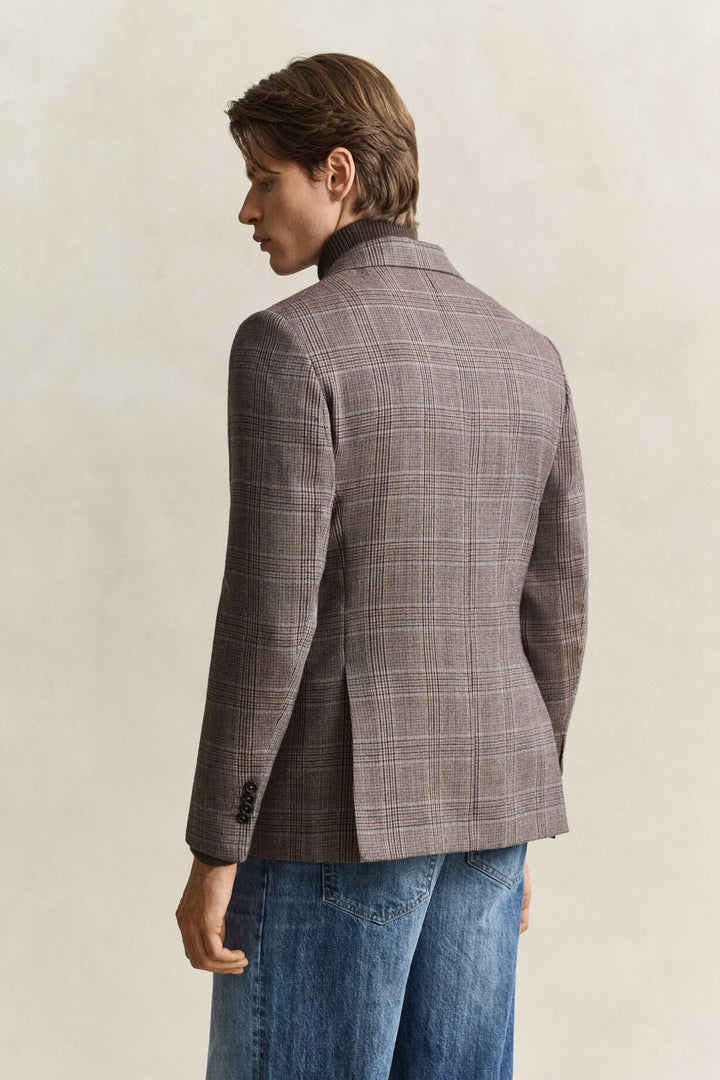 GANT Checked Wool Suit Jacket/Sako 7706384
