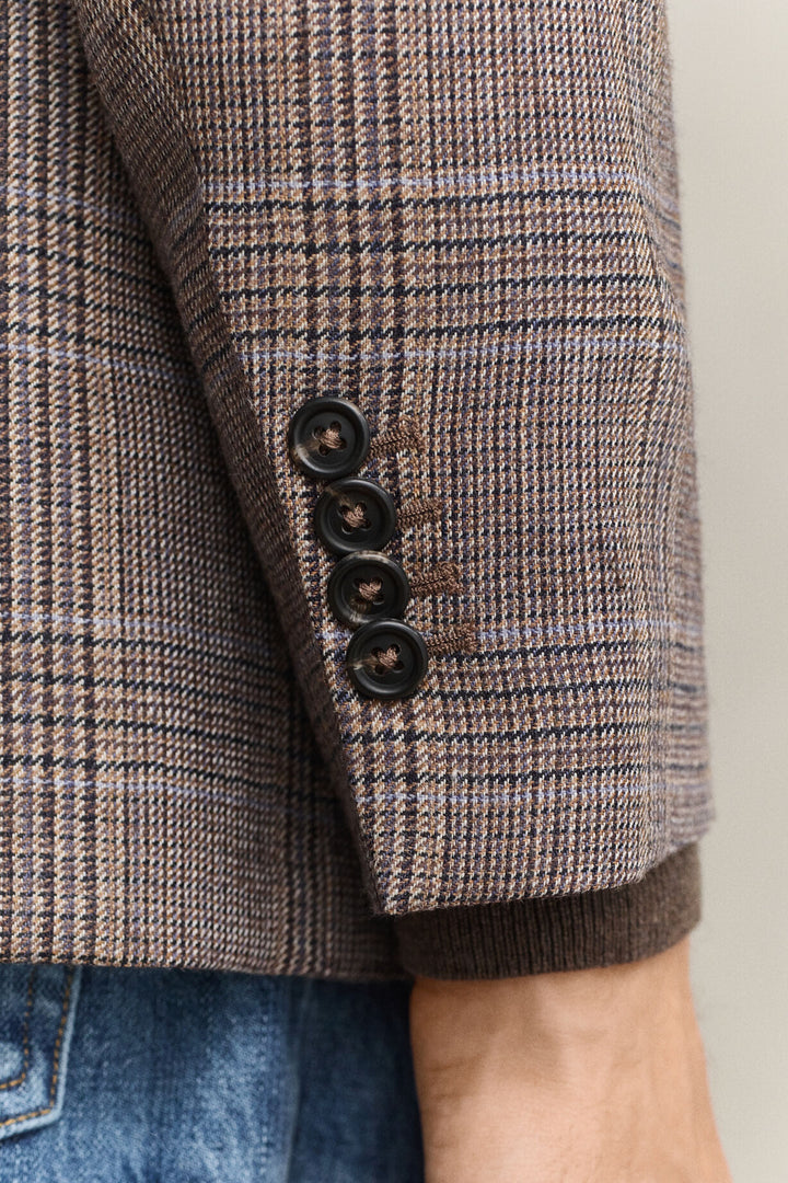 GANT Checked Wool Suit Jacket/Sako 7706384