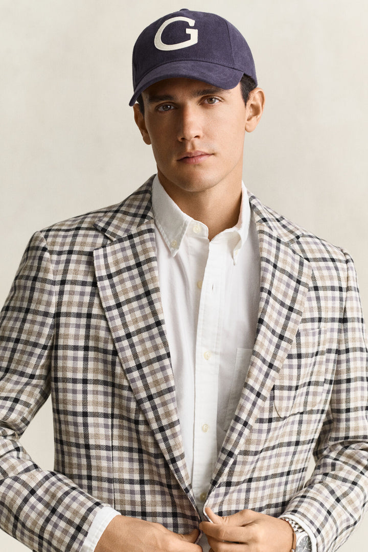 GANT Wool Linen Check Blazer/Sako 7706372
