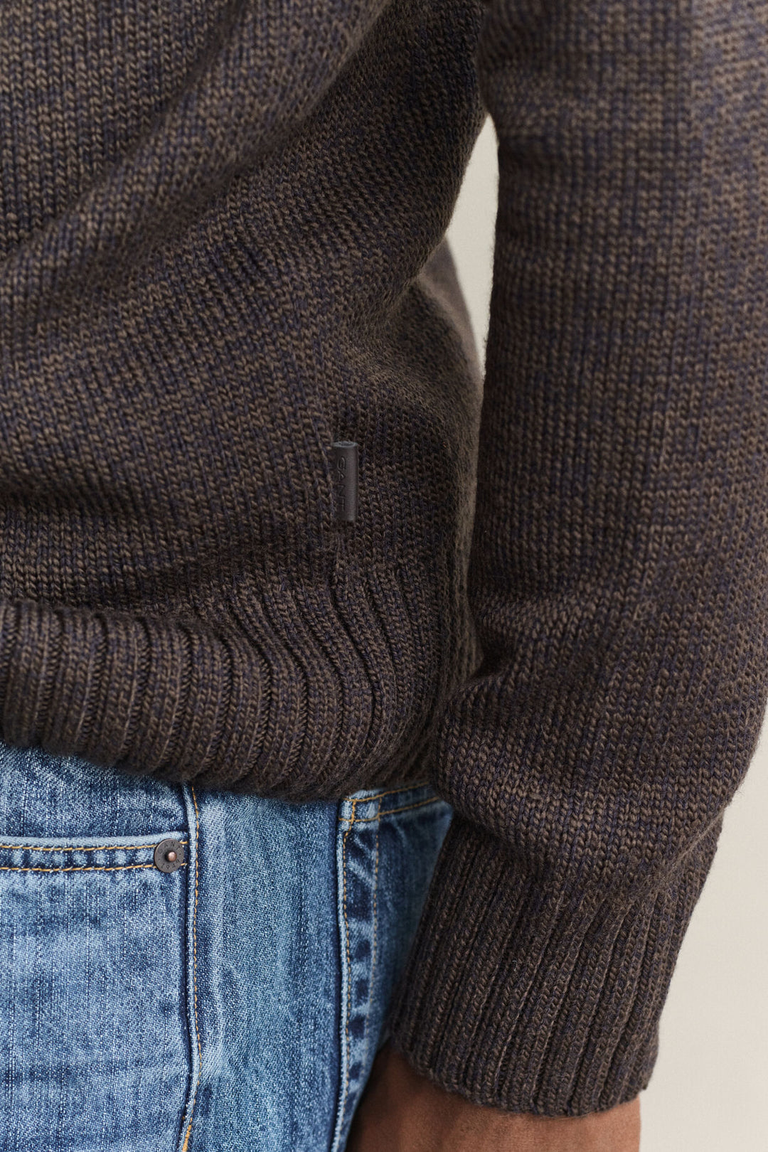 GANT Wool Mouliné Blend Turtleneck Sweater/Pulover 8040265