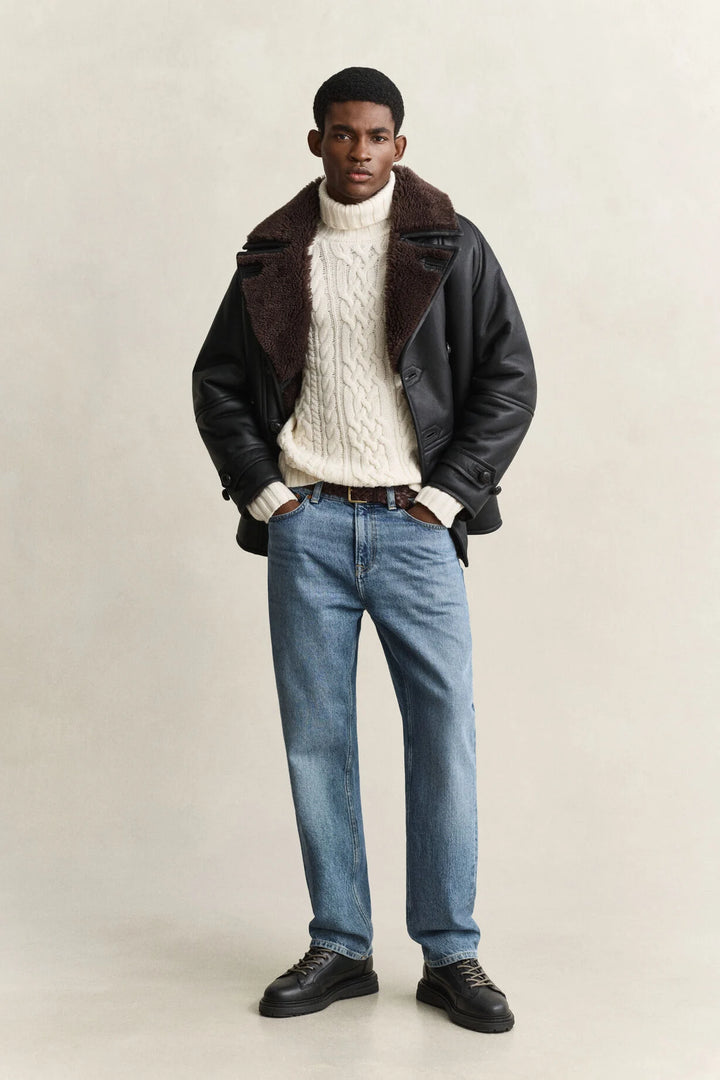 GANT Wool Blend Turtleneck Sweater/Pulover 8080008