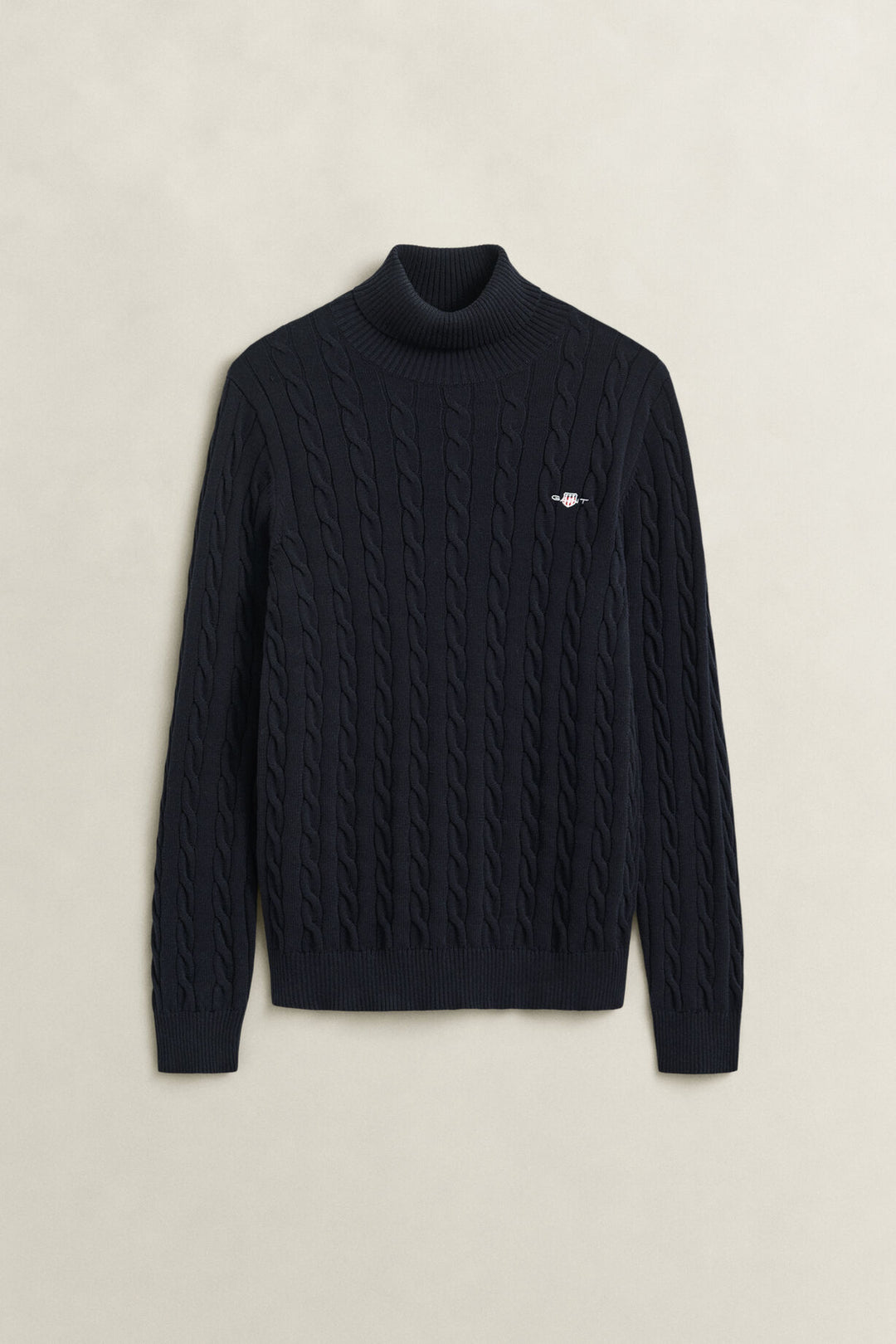 GANT Cotton Cable Knit Turtleneck Sweater /Pulover 8050607