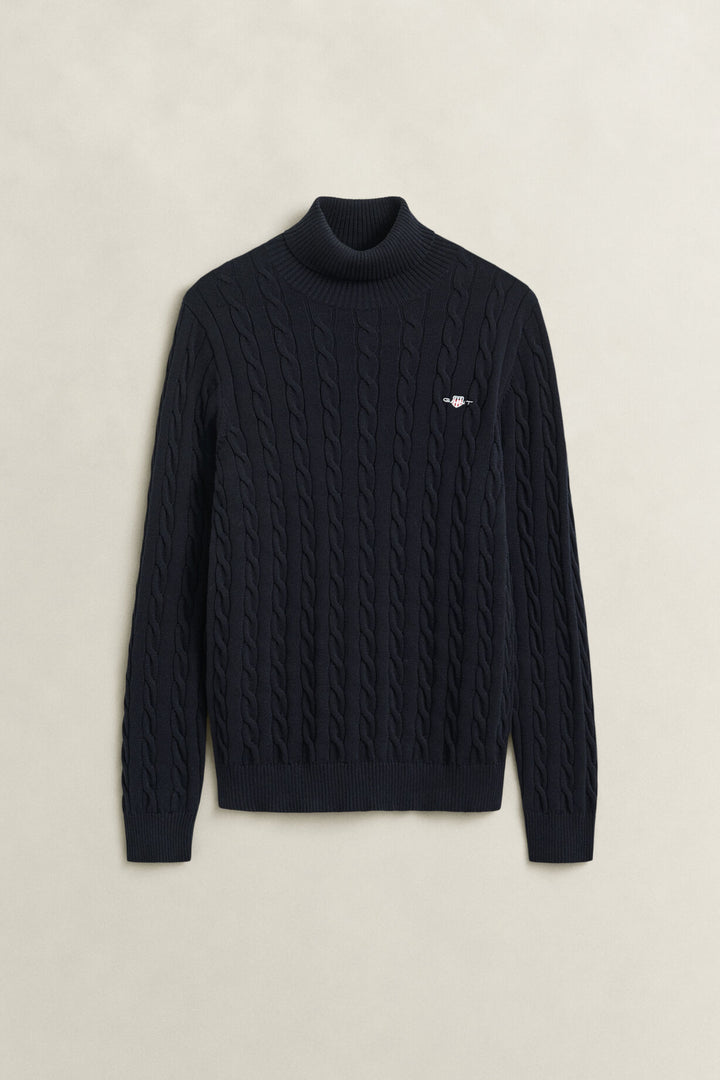 GANT Cotton Cable Knit Turtleneck Sweater /Pulover 8050607