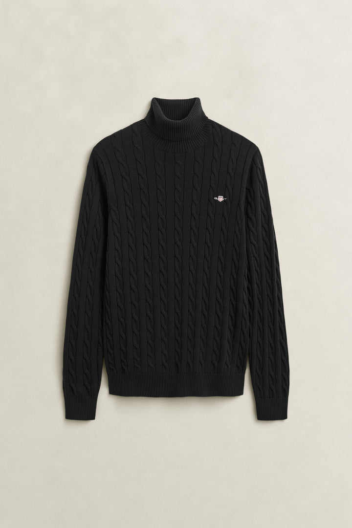 GANT Cotton Cable Knit Turtleneck Sweater /Pulover 8050607
