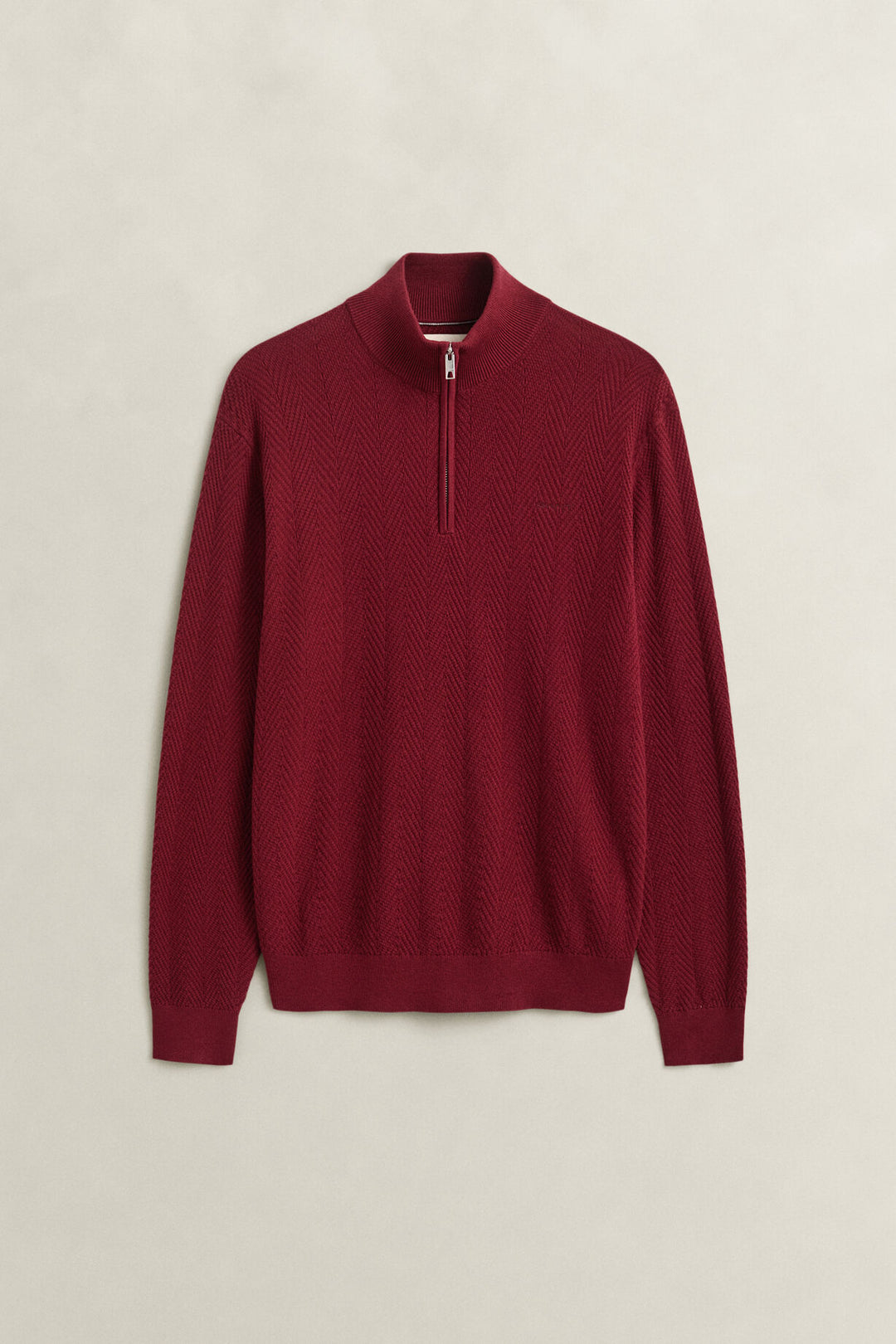 GANT Herringbone Half-Zip Sweater/Pulover 8050333