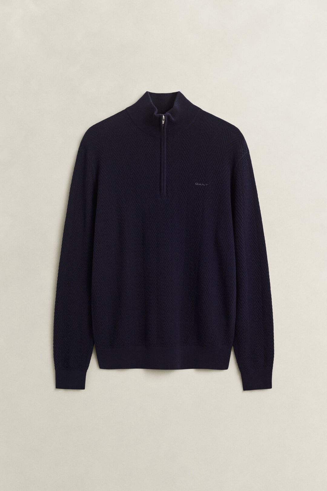 GANT Herringbone Half-Zip Sweater/Pulover 8050333