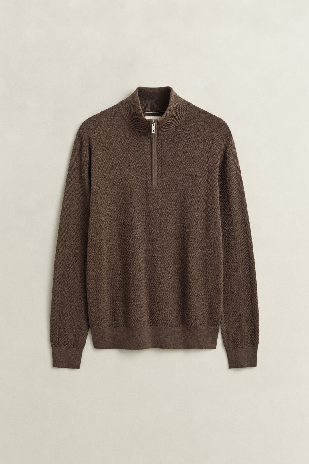 GANT Herringbone Half-Zip Sweater/Pulover 8050333