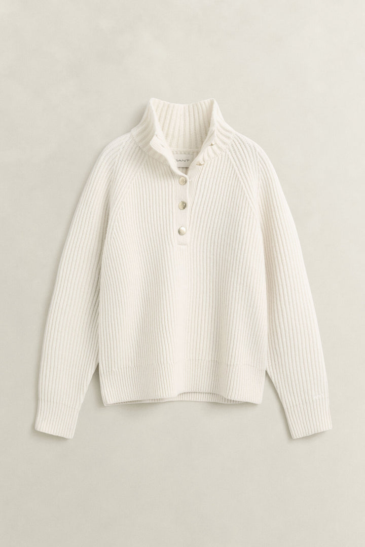 GANT Buttoned Lambswool Sweater/Pulover 4802423