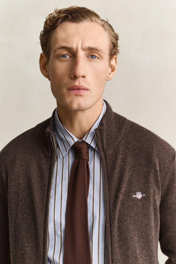 GANT Lambswool Zip Cardigan /Pulover 87314