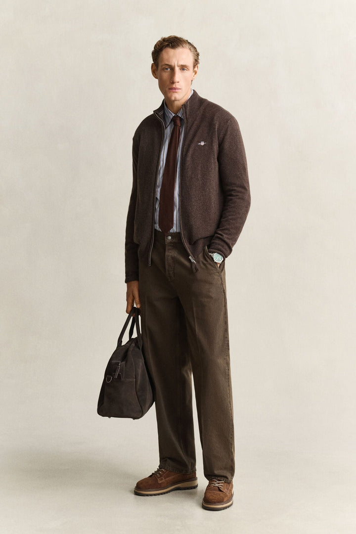 GANT Lambswool Zip Cardigan /Pulover 87314