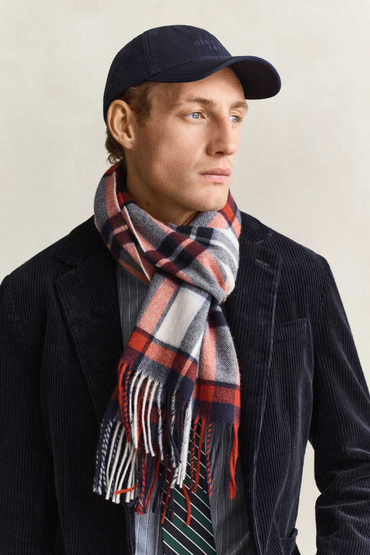 GANT Checked Wool Scarf/Šal 9920308