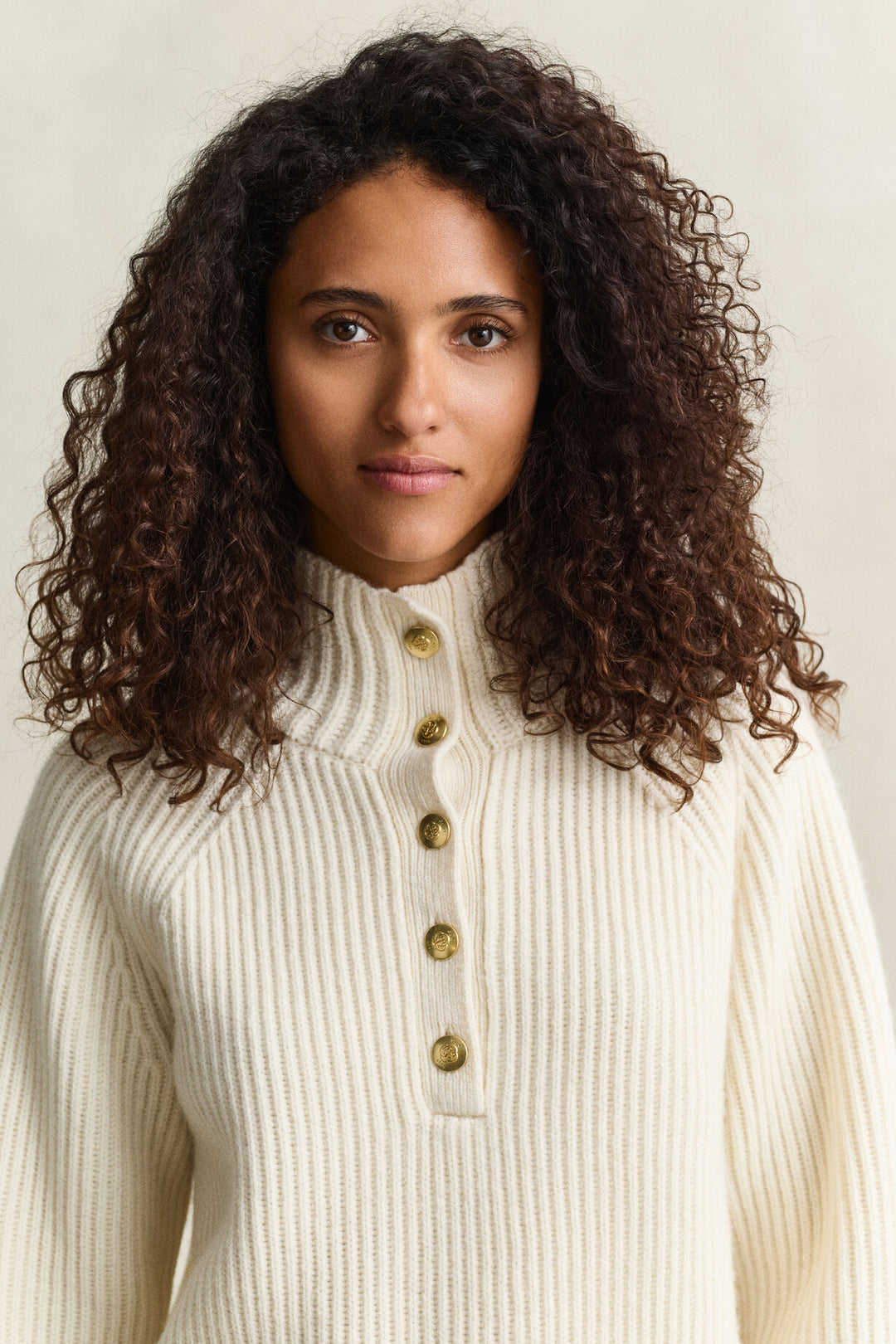 GANT Buttoned Lambswool Sweater/Pulover 4802423
