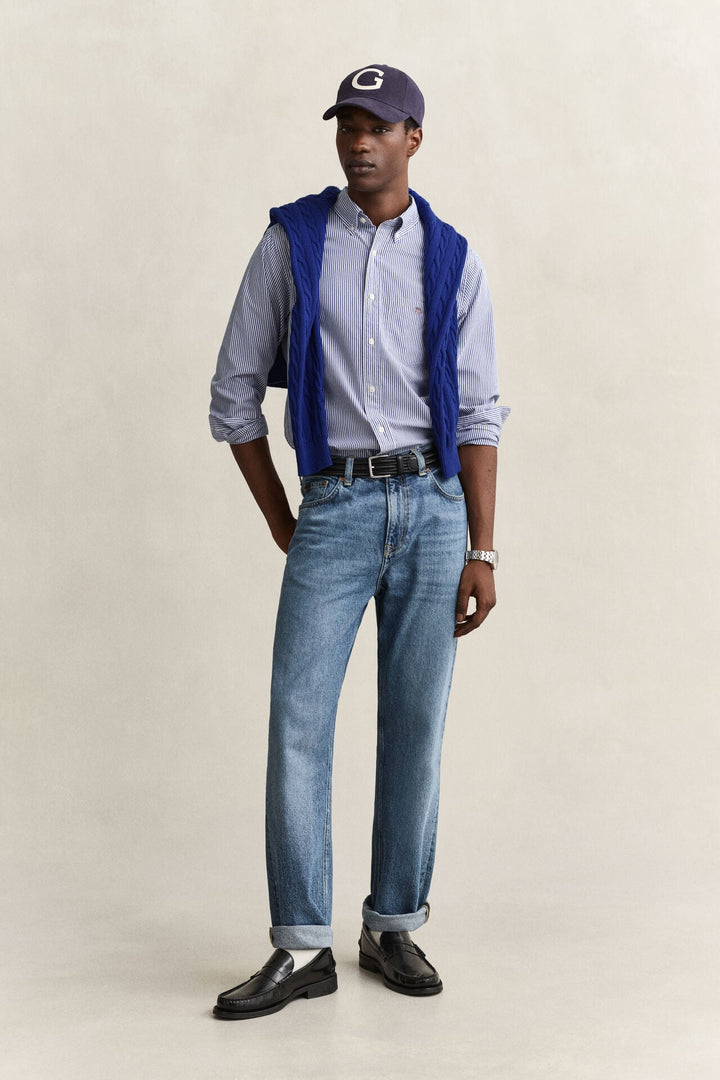 GANT Classic Regular Striped Poplin Shirt/Košulja 3262030
