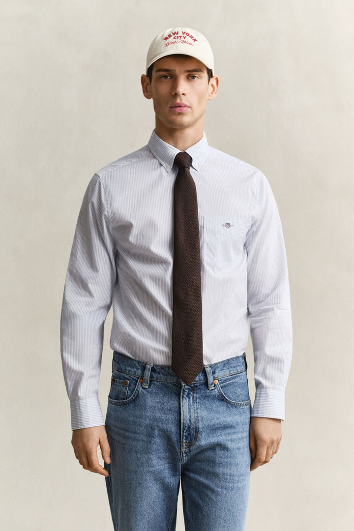 GANT Classic Regular Striped Poplin Shirt/Košulja 3262030