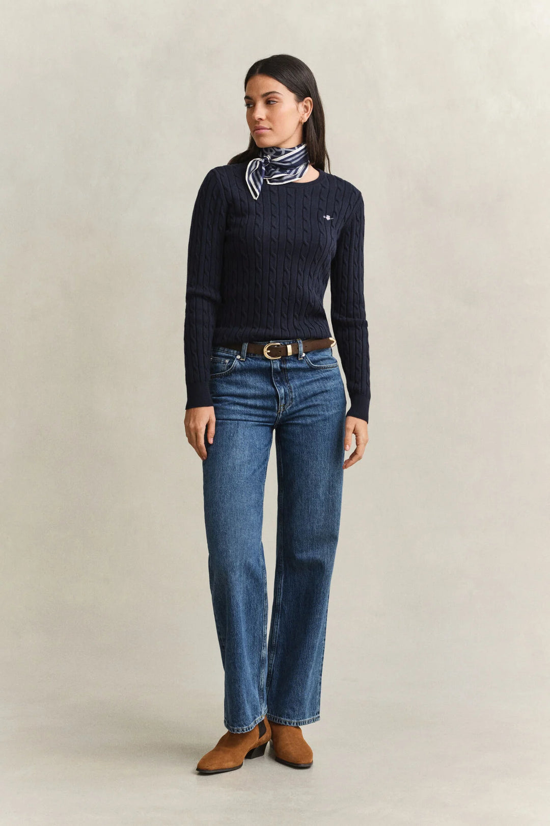 GANT Classic Cable Knit Sweater/Pulover 4800100