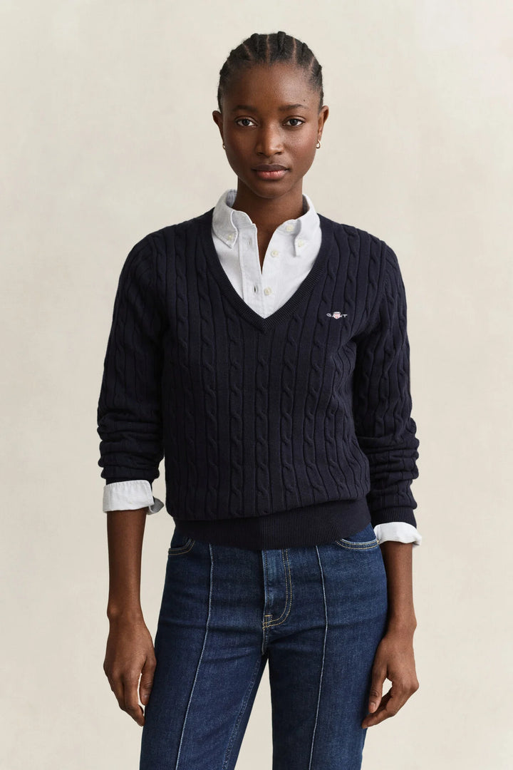 GANT Classic Cable Knit Sweater/Pulover 4800101