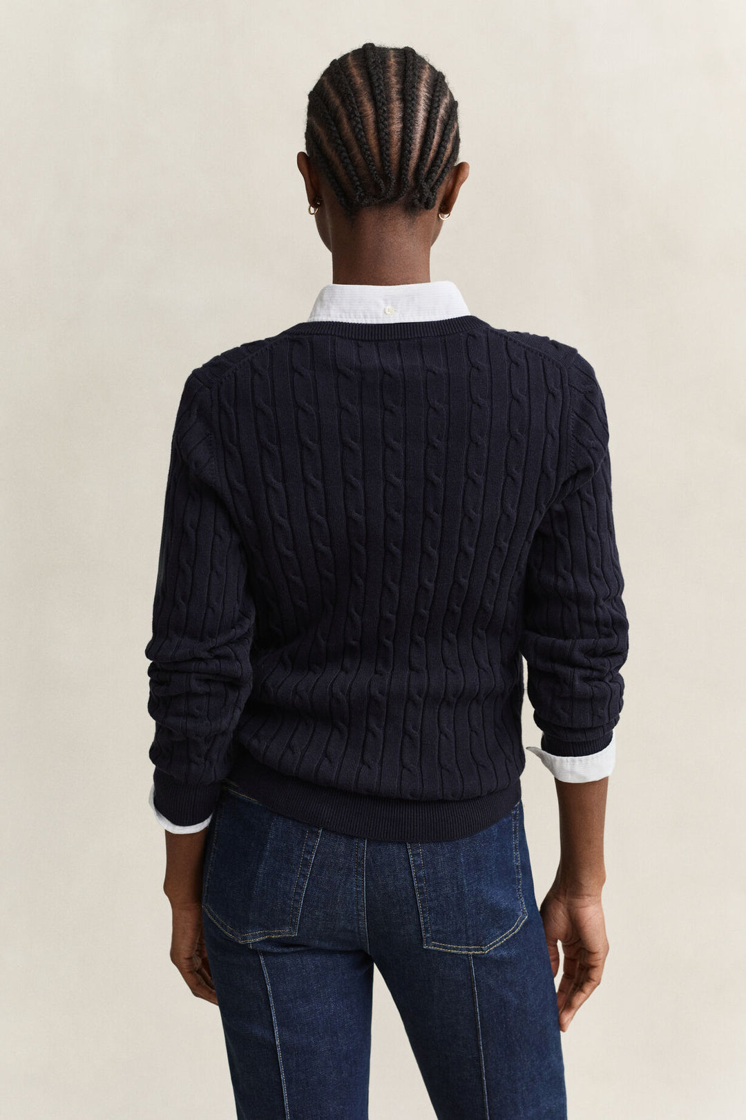 GANT Classic Cable Knit Sweater/Pulover 4800101