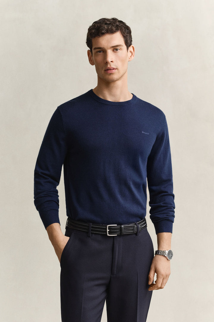 GANT Merino Wool Crew Neck Sweater/Pulover 8050307