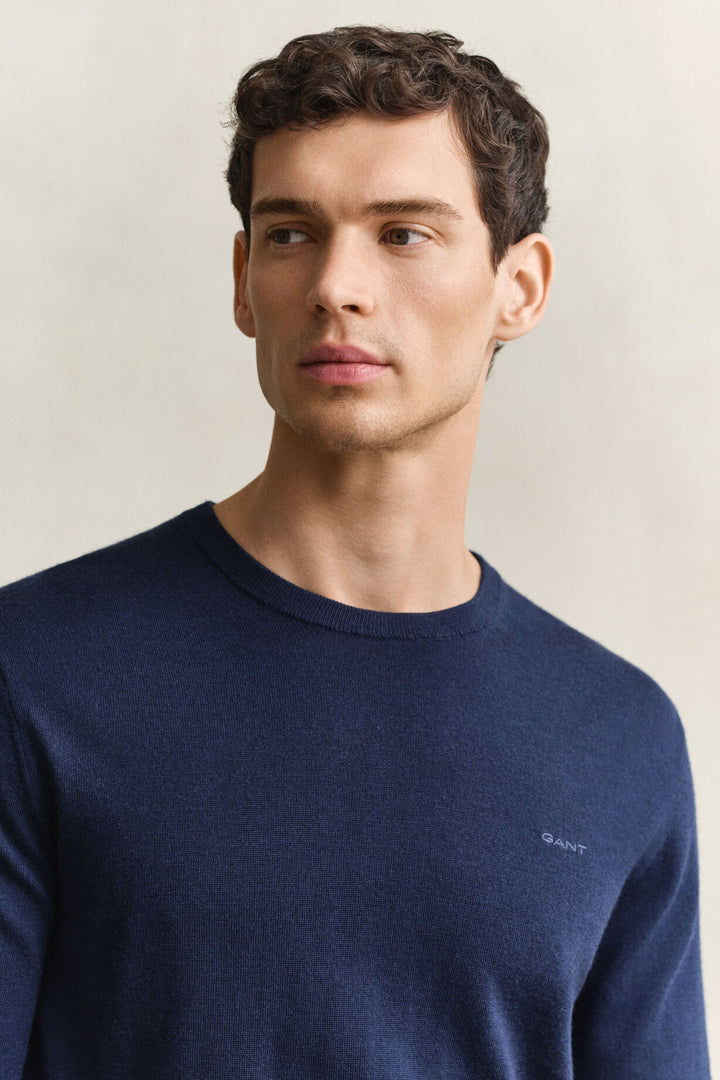 GANT Merino Wool Crew Neck Sweater/Pulover 8050307