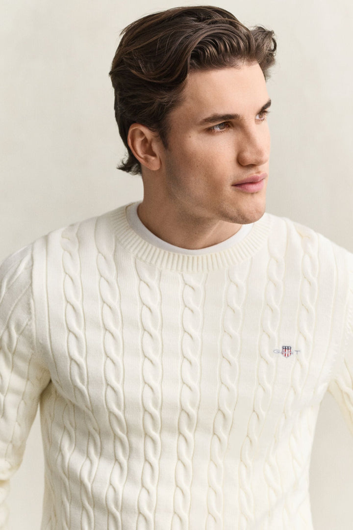 GANT Classic Cable Knit Sweater/Pulover 8050601