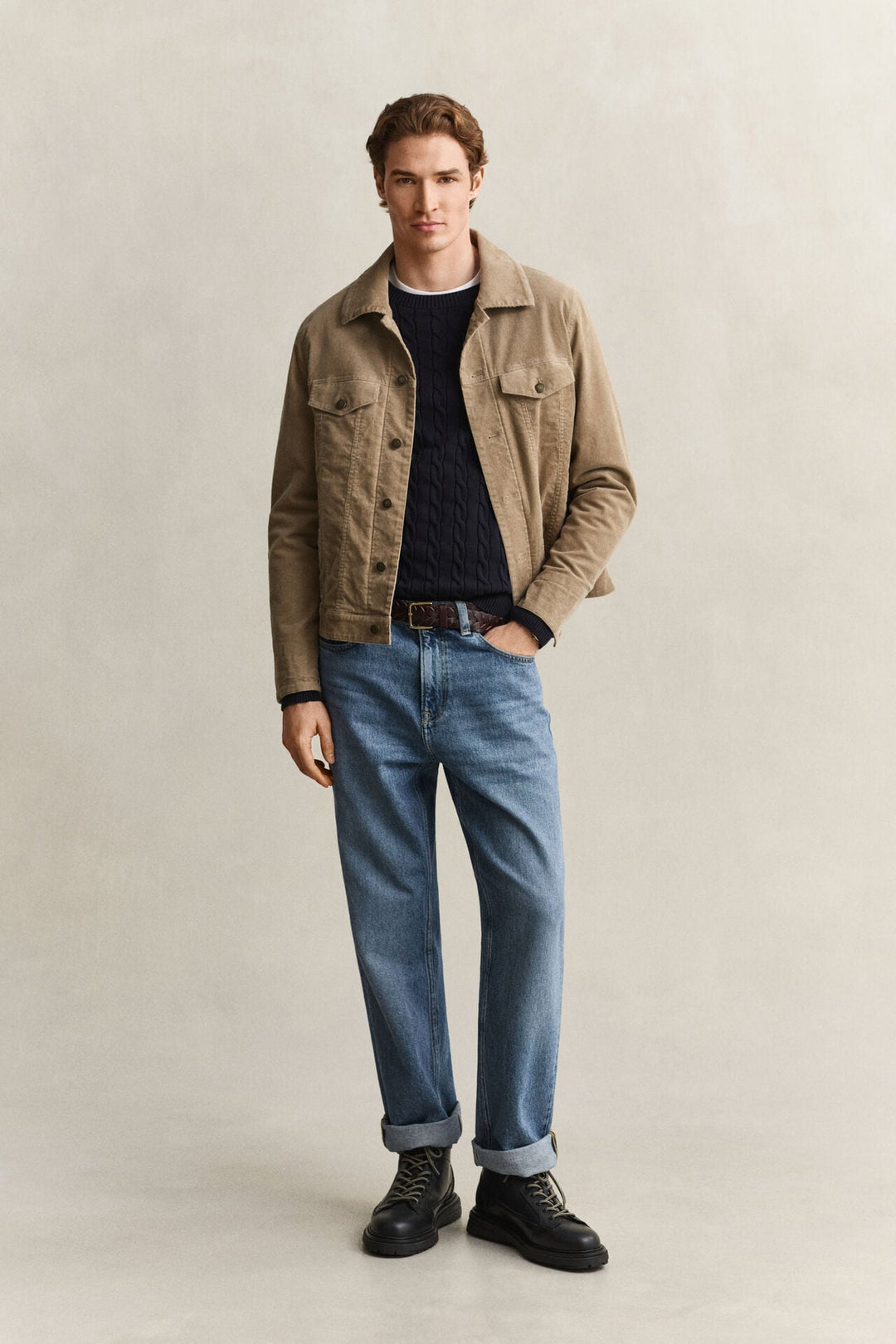 GANT Classic Cable Knit Sweater/Pulover 8050601