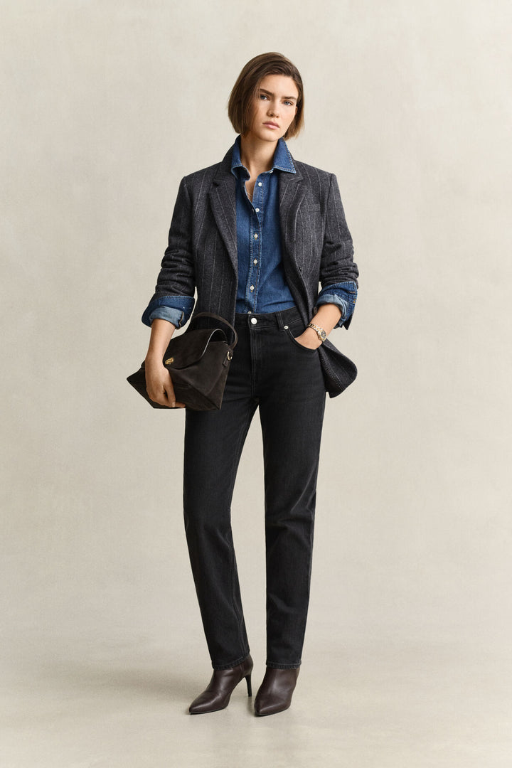 GANT Pinstriped Hourglass Blazer/Sako 4770372