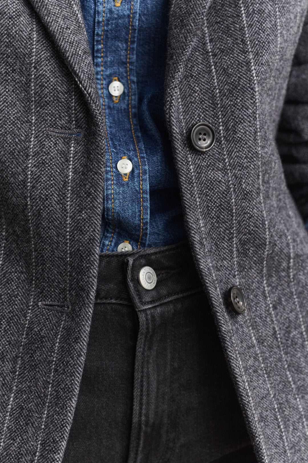GANT Pinstriped Hourglass Blazer/Sako 4770372