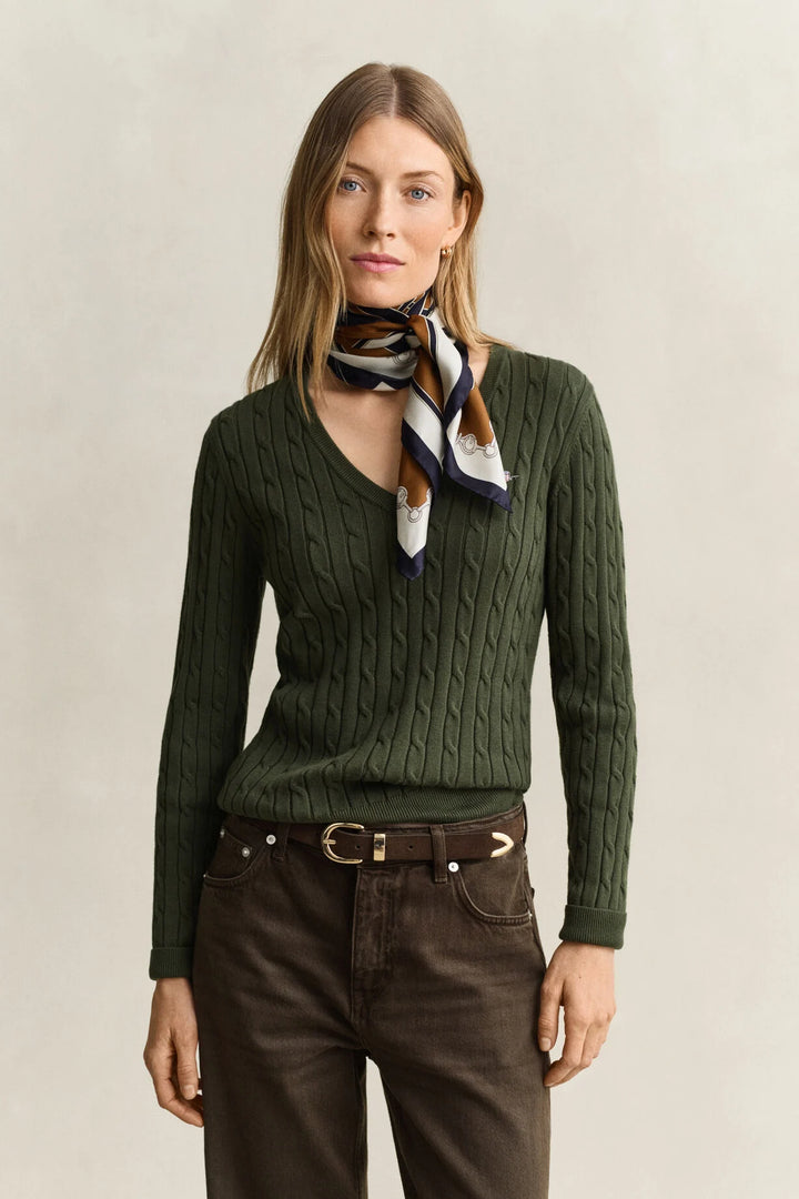 GANT Classic Cable Knit Sweater/Pulover 4800101