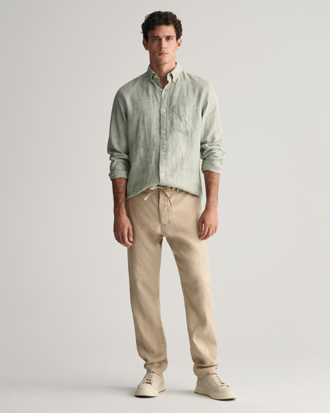 GANT Relaxed Fit Linen Drawstring Pants/Hlače 1505272
