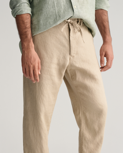 GANT Relaxed Fit Linen Drawstring Pants/Hlače 1505272