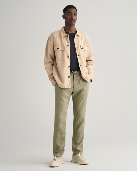 GANT Relaxed Fit Linen Drawstring Pants/Hlače 1505272