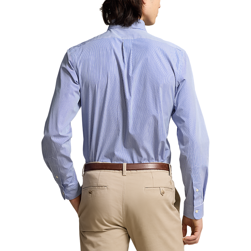 PRL Slim Fit Striped Stretch Poplin Shirt/Košulja 710928254007