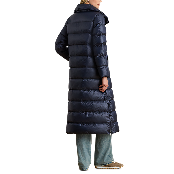 LRL Metallic Funnelneck Down Maxicoat/Jakna 297P04089003