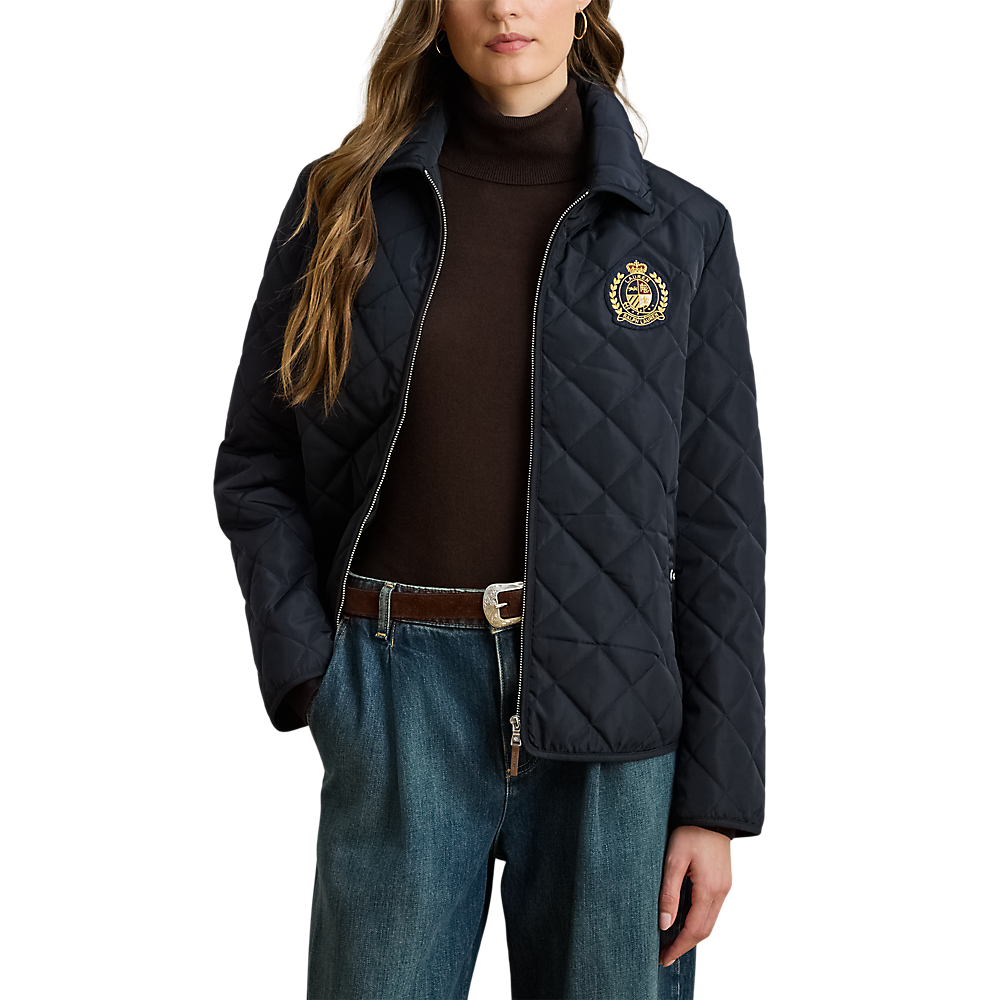 LRL Crest-Patch Diamond-Quilted Jacket/Jakna 297979539004
