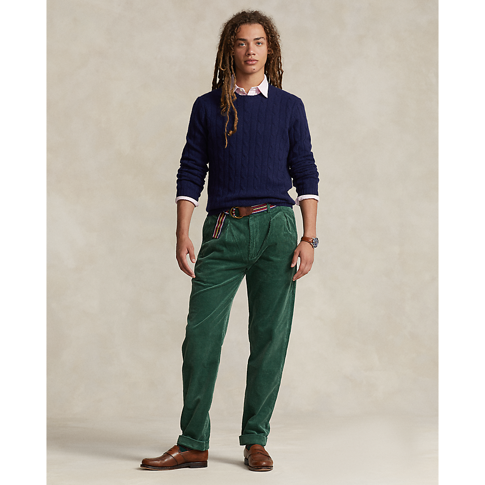 PRL The Iconic Cable-Knit Cashmere Jumper/Pulover 710876728008