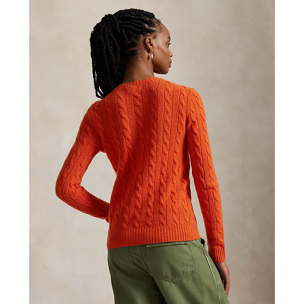 PRL Cable Wool-Cashmere Crewneck Jumper/Pulover 211971865010